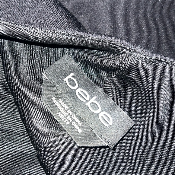 BEBE Black Stud Bling dress, luxury, Low Back, Size XS Extra Small, gorgeous! - Picture 15 of 16